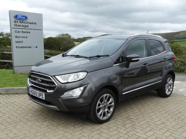 2020 (69) Ford EcoSport 1.0T EcoBoost GPF Titanium SUV 5dr Petrol Auto Euro 6 (s/s) (125 ps)